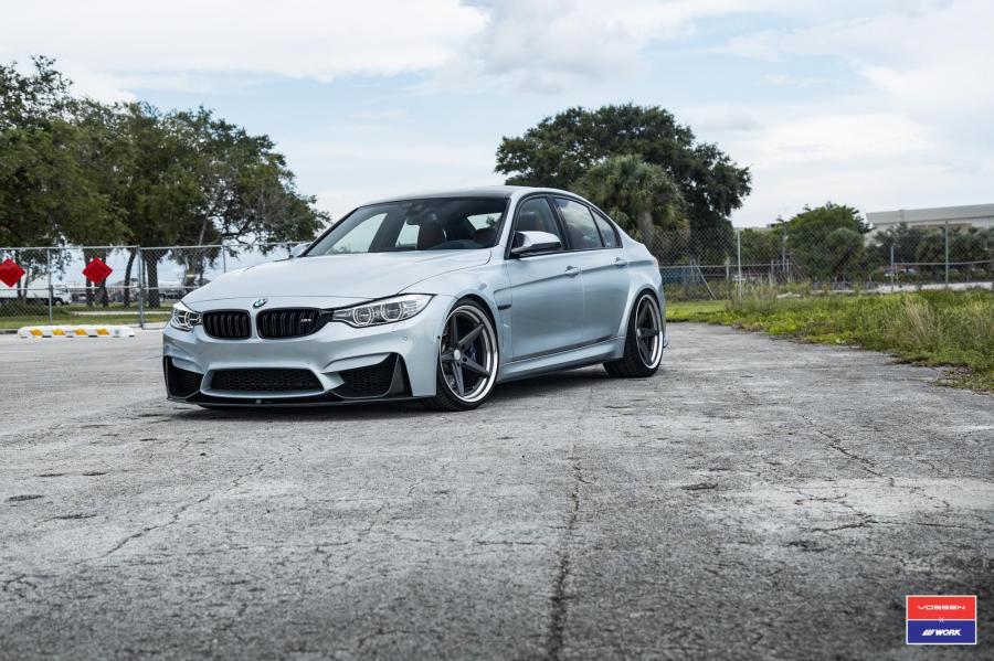  BMW M3 Sedan on Vossen Wheels (VWS-3) 2017 года  (фото 43 из 44)